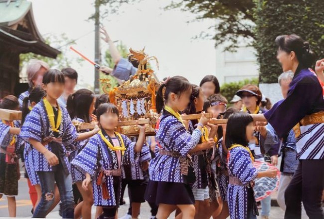 子ども神輿