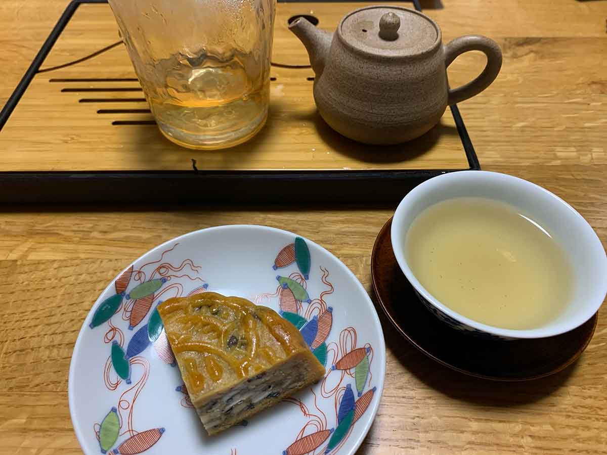 中国茶でお茶の時間