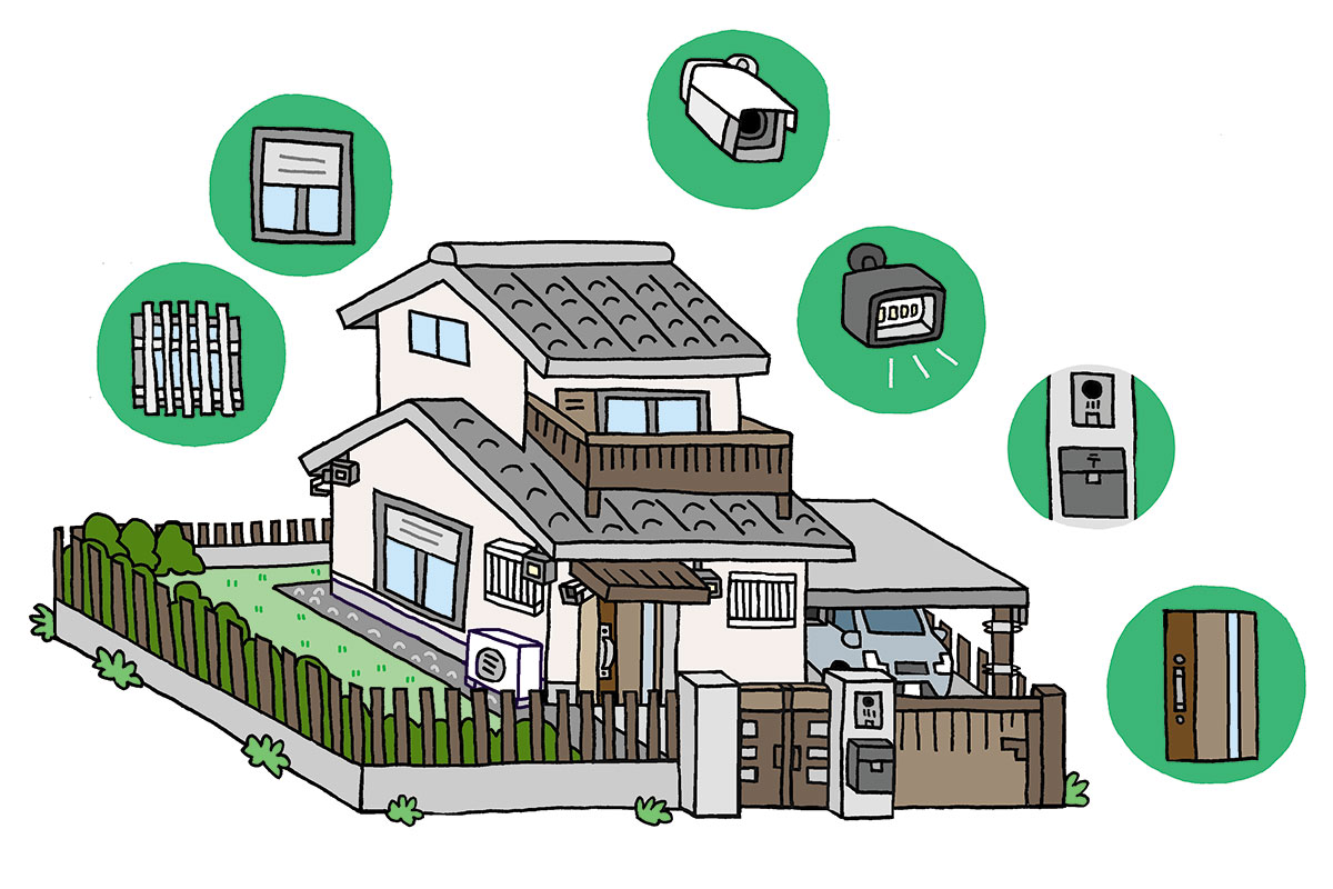 防犯リフォームの例