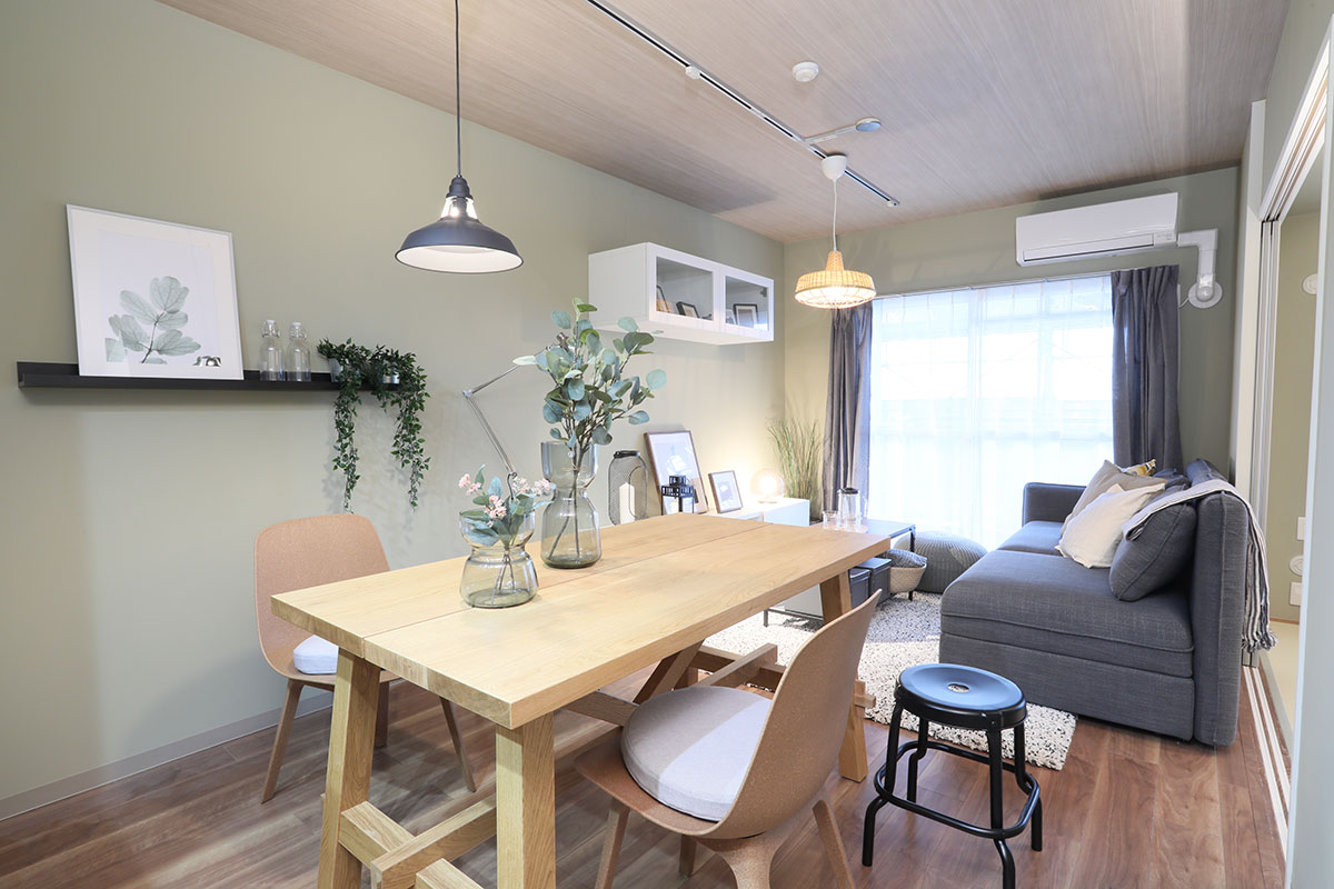 IKEAとコラボレーションしたURのリノベーション住宅