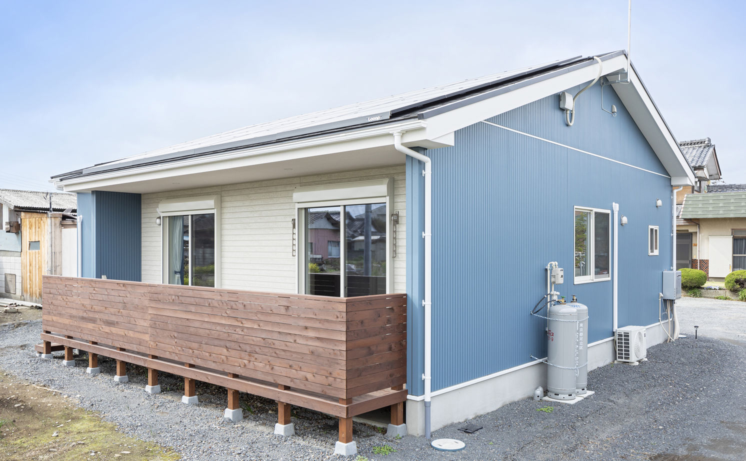 約24坪の平屋の外観