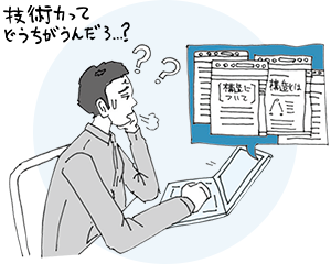 会社の強み、技術力、提案力が詳細にわかる