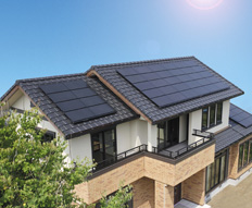 CIS太陽電池モジュール フラットタイプ「SF150-K」