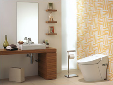 シャワートイレ一体型便器「サティス」