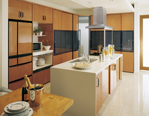 家具のようなキッチンクローゼット 家具のようなキッチンクローゼット