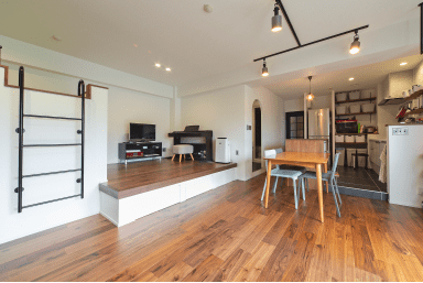 小上がりの空間の写真