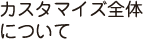 カスタマイズ全体について
