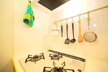 掃除のしやすい材質・形状で常に清潔感を保てる