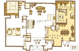 三世帯住宅の一部をレストランとして開放 家を開く Suumo