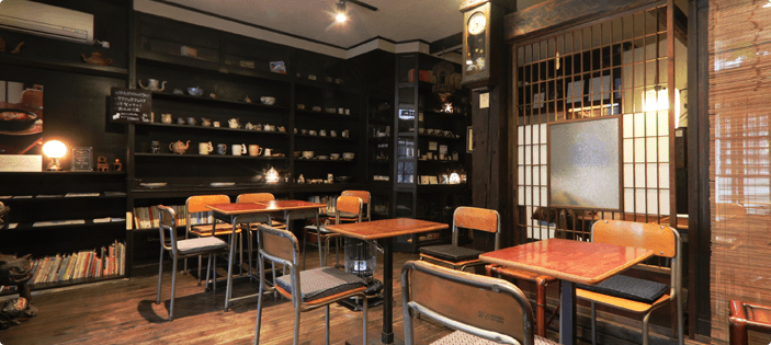 昭和2年築の古民家を利用した手づくりカフェ