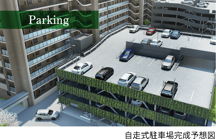 自走式駐車場（完成予想図）