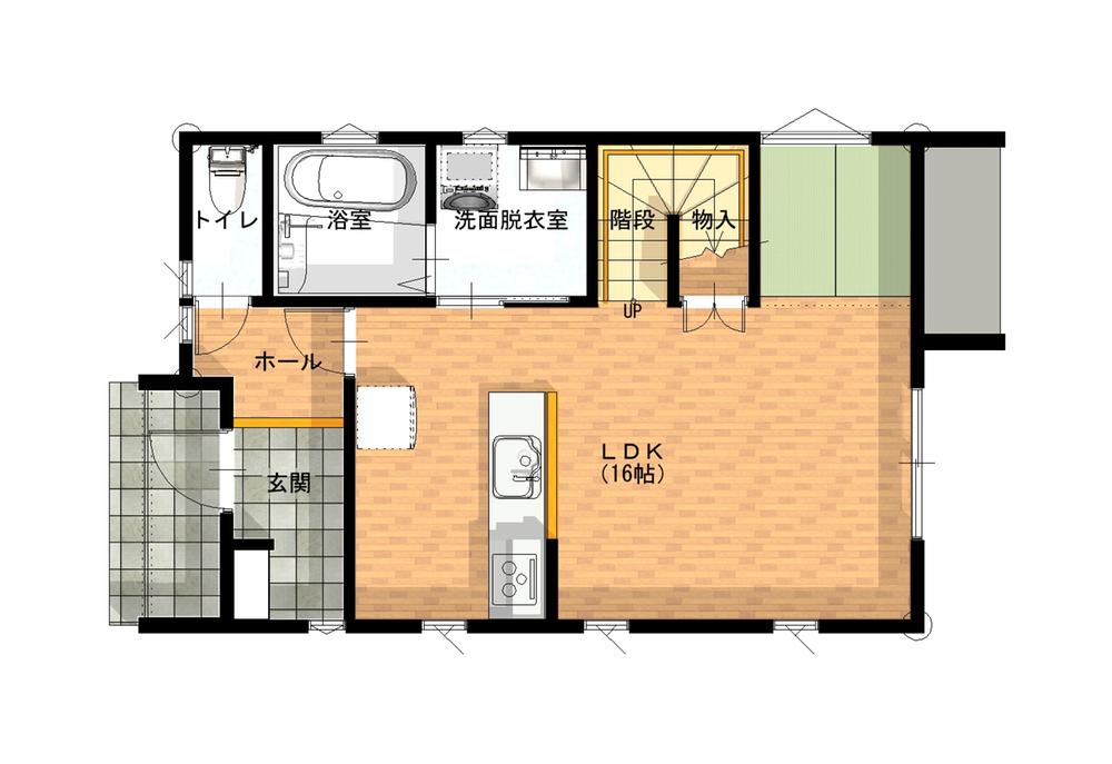 秋田県大仙市大花町
