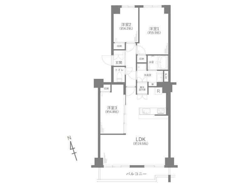 シーアイハイツ和光E棟　11階部分