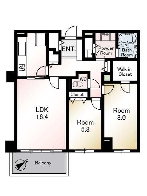 ペット可！　エステ・スクエア成瀬2番館