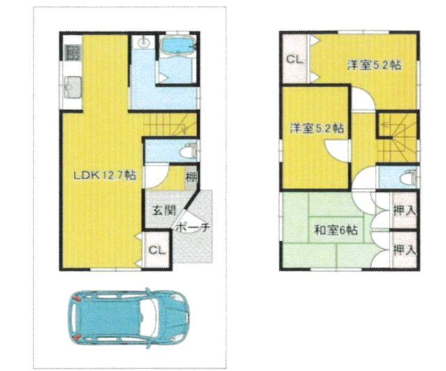 埼玉県草加市両新田西町