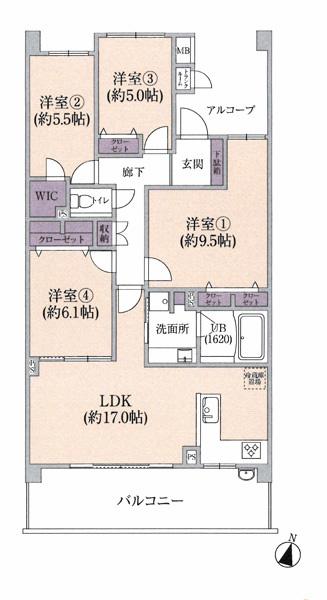 ビューリッシュ港北ニュータウンアジュリーヌ