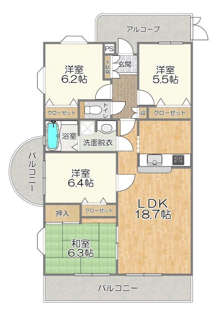 アーバンライフ楊子【3階】