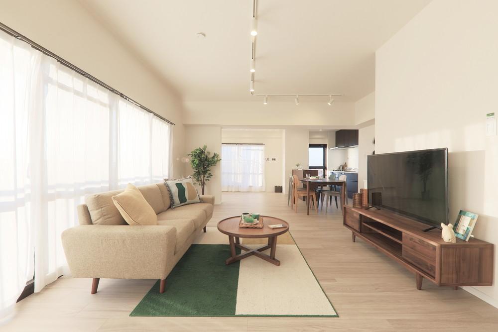 ライオンズガーデン中小田井　A棟＜全面リノベ角住戸・大型ルーフバルコニーつき＞