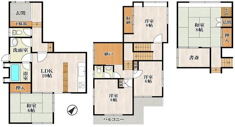 兵庫県宝塚市野上
