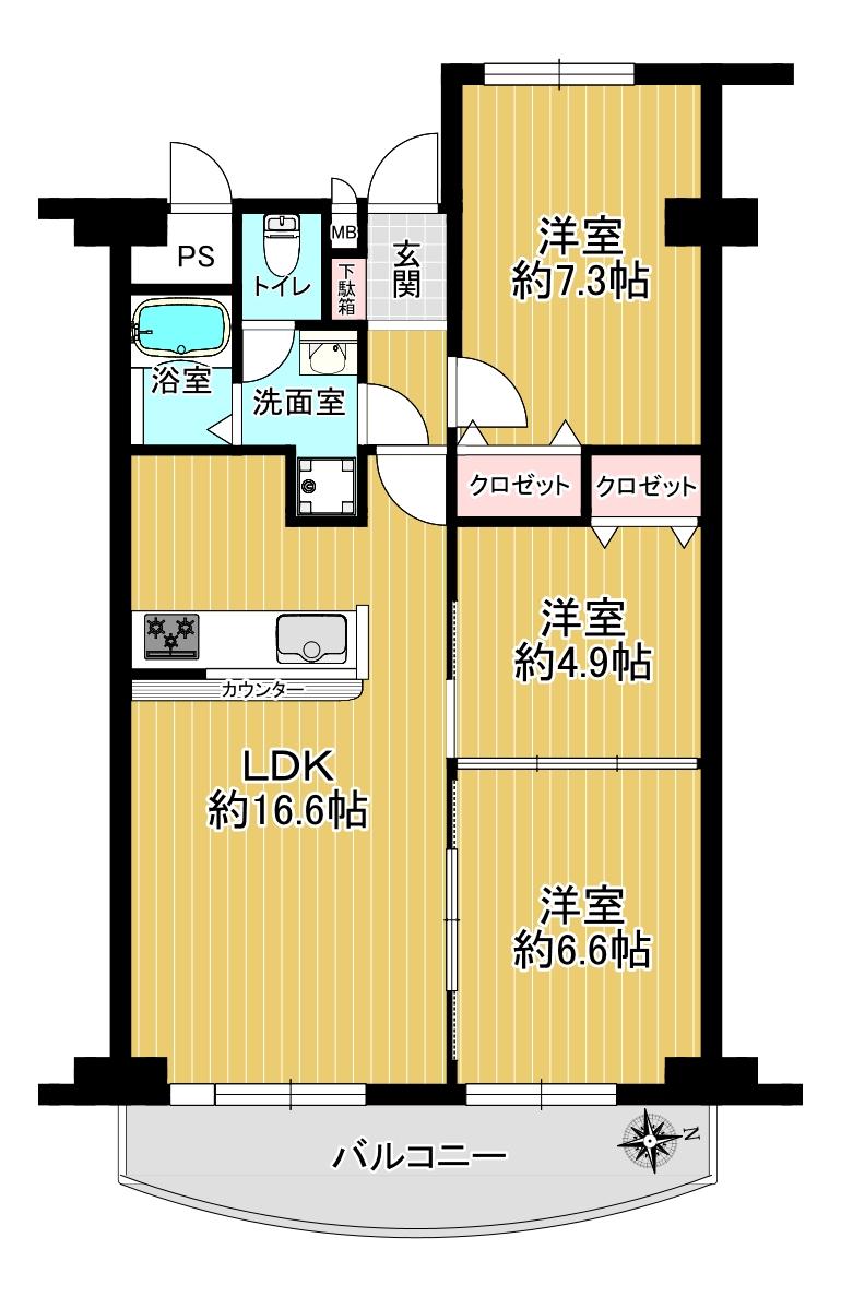 ファミール伏見B棟