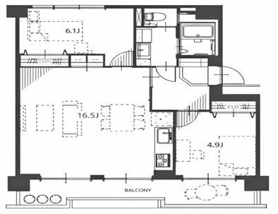 東大路高野第2住宅7号棟　702号室