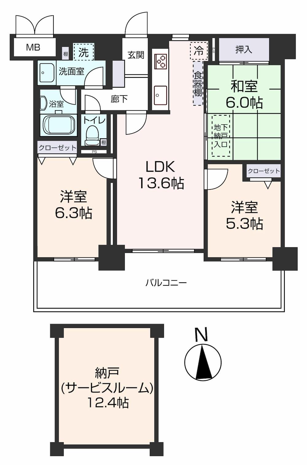 ディオ・フェルティ北野東