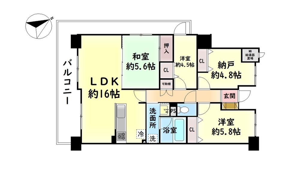 ブリティッシュティンバー泉佐野スウィート　中古マンション