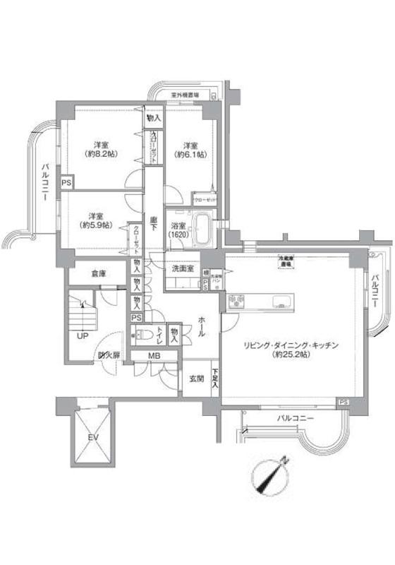 Ａｃｉｔｙタワーズウエスト・ウイング棟