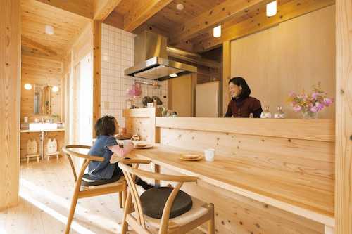 木の家～呼吸する家～ブランド名『徳島すぎ』と東京の多摩産杉利用の木の家づくりが選択できます。