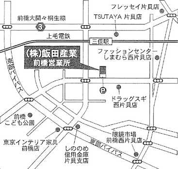 上毛電気鉄道「三俣駅」南側すぐ近く！