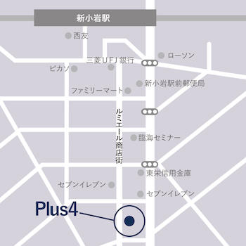 総武線「 新小岩駅 」ルミエール商店街を歩くこと徒歩5分