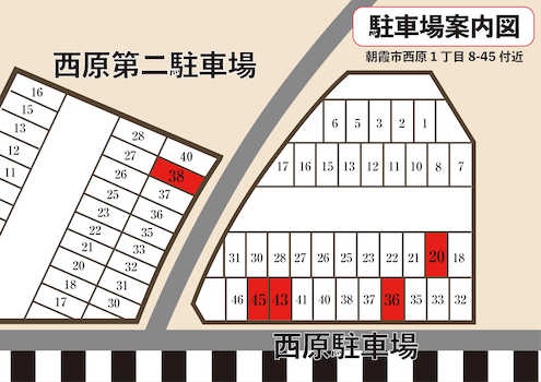 駐車場案内図