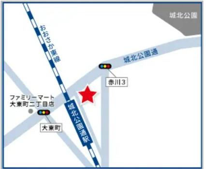 JRおおさか東線【城北公園通】徒歩3分