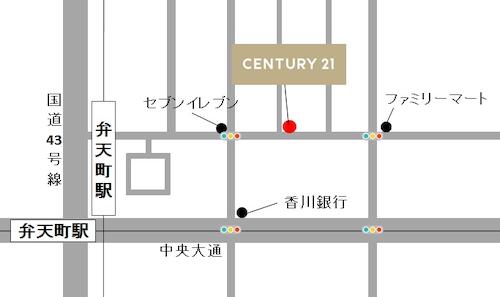 ＪＲ大阪環状線『弁天町』駅南出口より徒歩約２分。近くに提携駐車場もございますので、お車のお客様もお気軽にご来店ください。