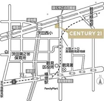 店舗地図　※わからない場合はお電話ください