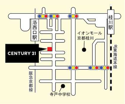 阪急京都線洛西口徒歩４分！JR桂川駅徒歩１０分！
