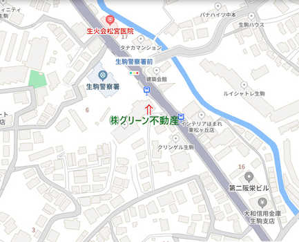 ◆『生駒警察署』となりマンション１階店舗。◆近鉄奈良線『生駒』駅徒歩１０分。