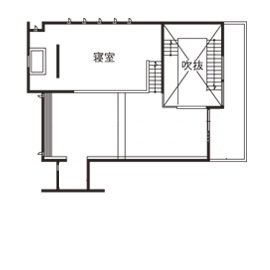 ＼SUUMOで来場予約受付中／【インターパーク近く】ホワイト＆ダークブラウンを基調としたモダンな展示場の間取り図(2階)
