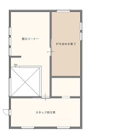 KKT合志モデルハウスの間取り図(2階)