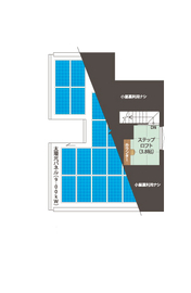 ヤマト住建／姫路広畑住宅展示場（家事動線と開放感を両立した心地よい住まい）の間取り図(3階)