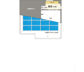 ヤマト住建　岡山住宅展示場（Ｒａｋｕｓｉｔｅ－Ｌｉｆｅ）の間取り図(3階)