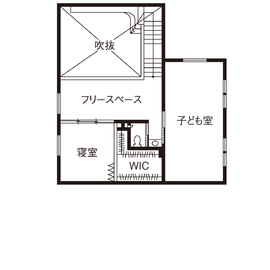コンセプトハウス「土壁の家」。土壁、石庭、離れのような和室など、見どころ満載の間取り図(2階)