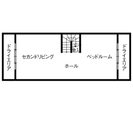 【モデルハウス　はないえ】プレミアムな住まいの地下に設けた、暮らしを楽しくする自由空間を体感しよう！の間取り図(地階)