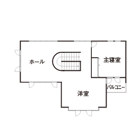小雑賀展示場の間取り図(2階)