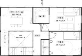 サイエンスホーム姫路展示場の間取り図(2階)