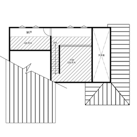 【市原村上モデルハウス】ジャパンディスタイルの平屋モデルの間取り図(ロフト)