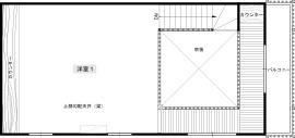 サイエンスホーム　名古屋天白展示場の間取り図(2階)