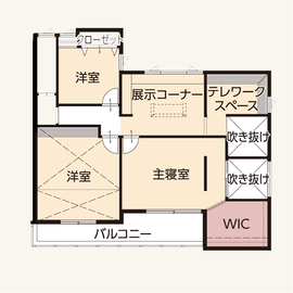 【来場予約キャンペーン実施中】 ユニバーサルホーム福岡マリナ通り店の間取り図(2階)