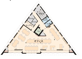 【ハウステックス　杉並ショールーム】杉並区・永福に新ショールームOPEN！の間取り図(3階)