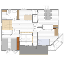 【あきる野モデルハウス】＠あきる野市秋留／17年前のモデルハウスをリニューアル！の間取り図(2階)